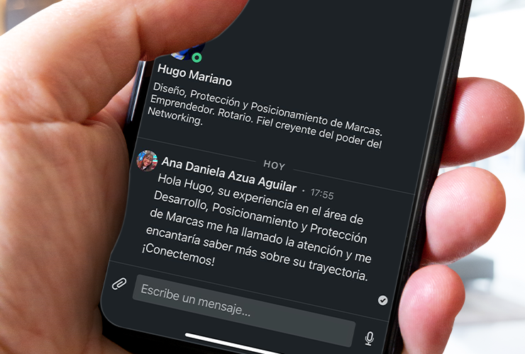 Mensaje LinkedIn